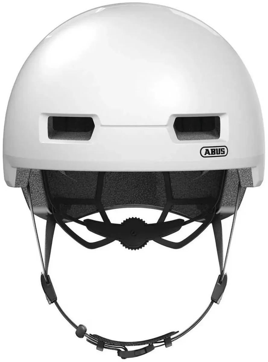ABUS Skurb ACE S Helm - Zilver/Wit