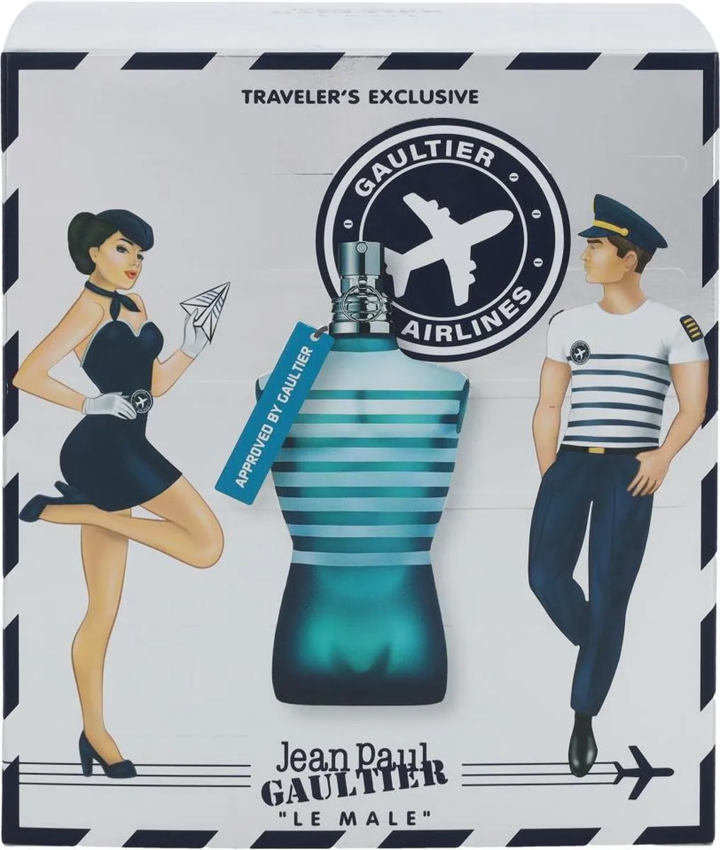 Jean Paul Gaultier Le Male EDT - 125ml + 20ml Mini - afbeelding 6 van 6