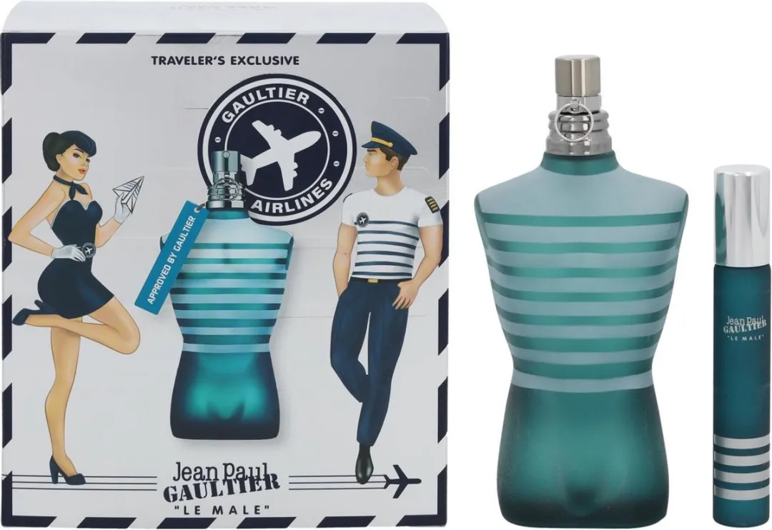Jean Paul Gaultier Le Male EDT - 125ml + 20ml Mini