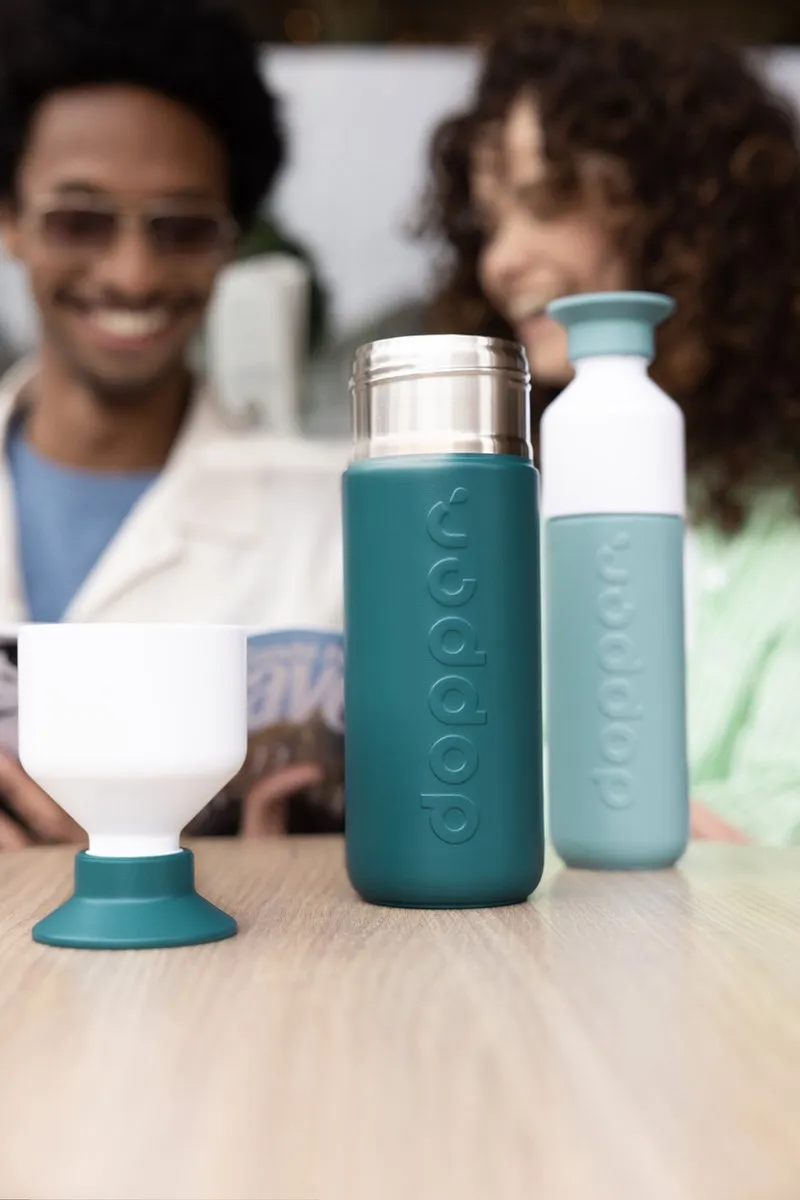 Dopper Insulated 5296 Drinkfles 350ml - Bottlenose Blue