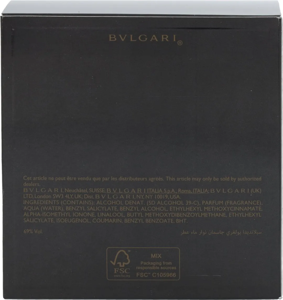 Bvlgari Splendida Jasmin Noir Eau de Parfum 50ml