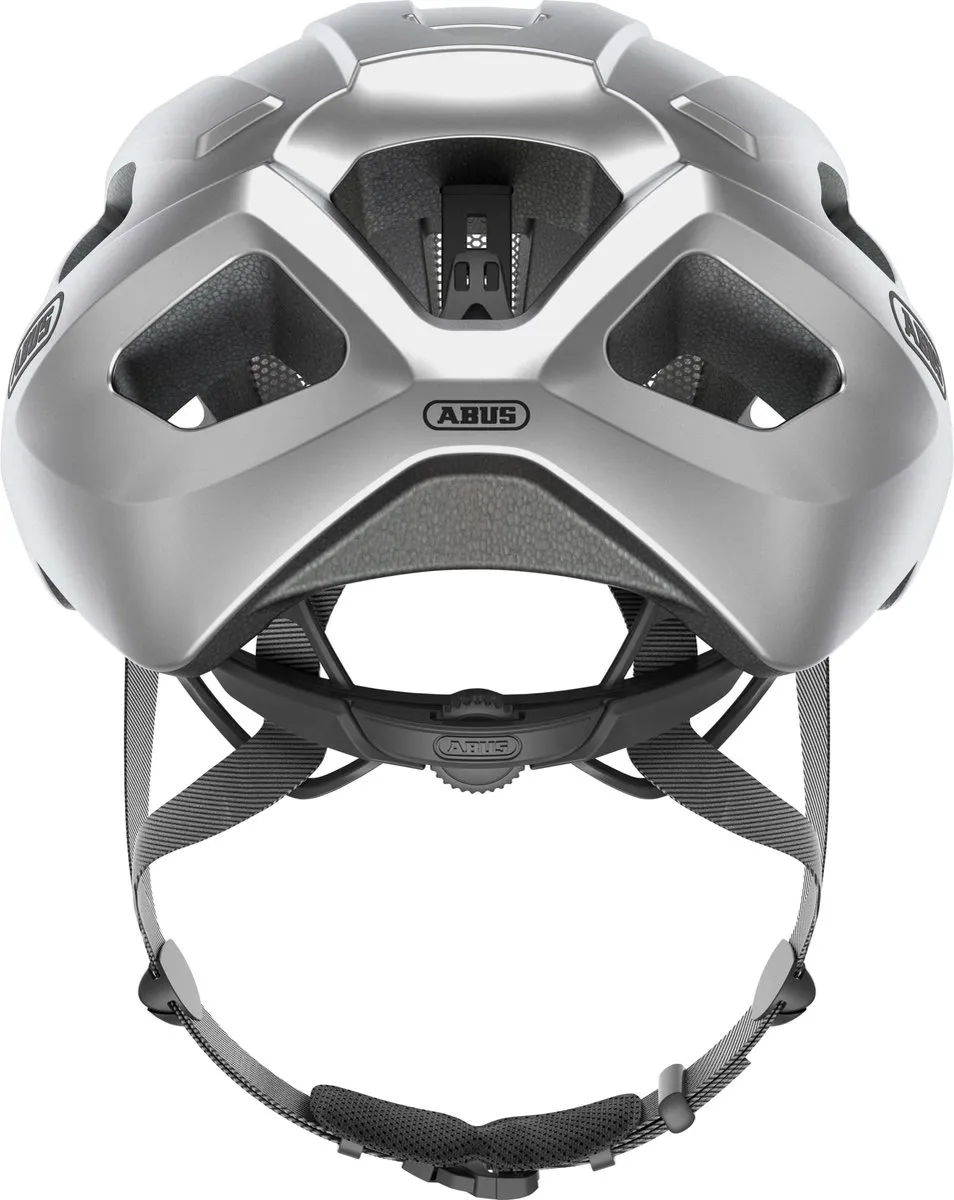 ABUS Macator Fietshelm S - Zilver