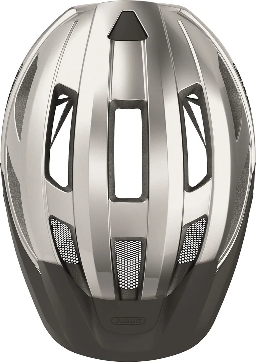 ABUS Macator Fietshelm S - Zilver - afbeelding 6 van 6