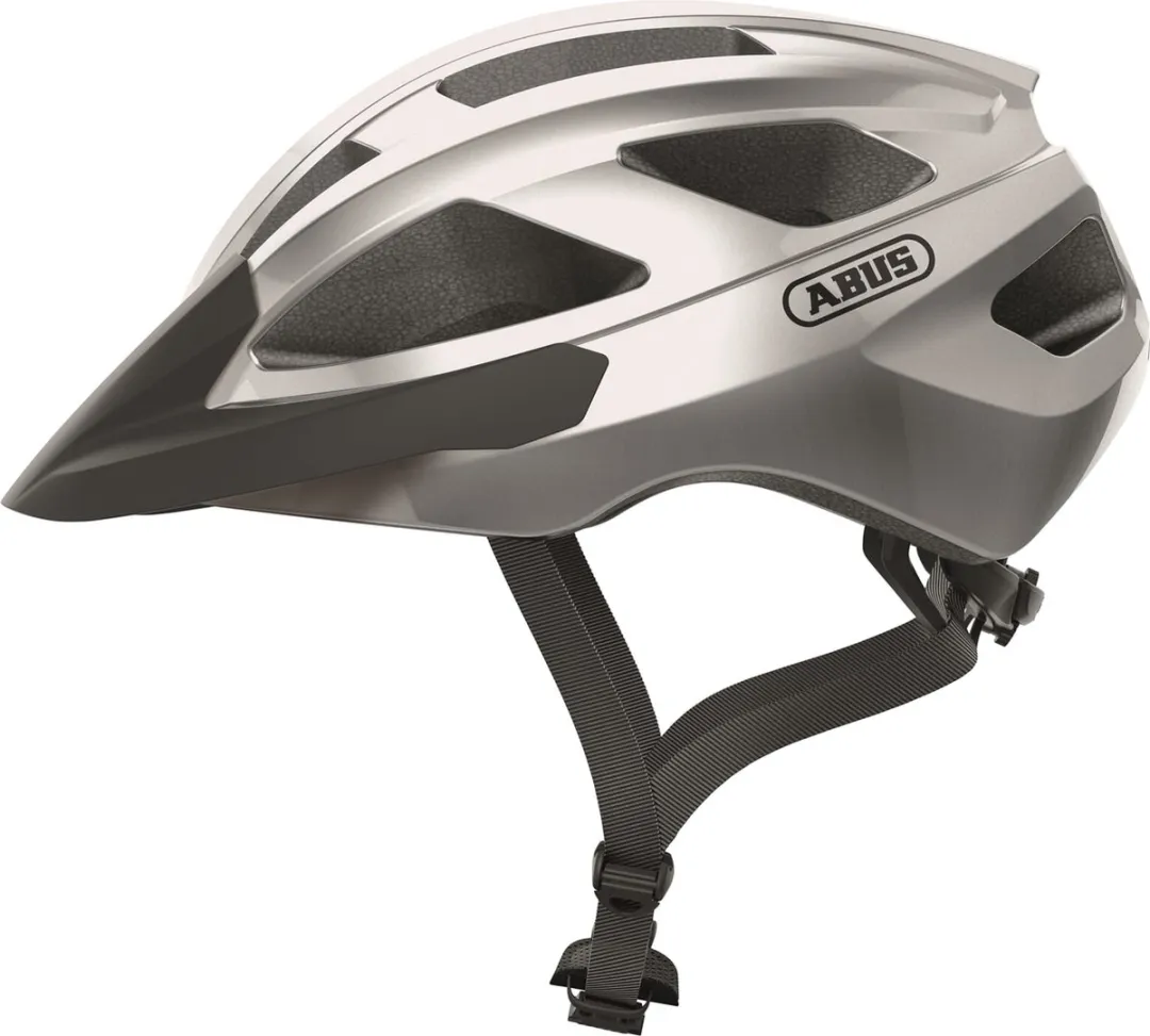 ABUS Macator Fietshelm S - Zilver
