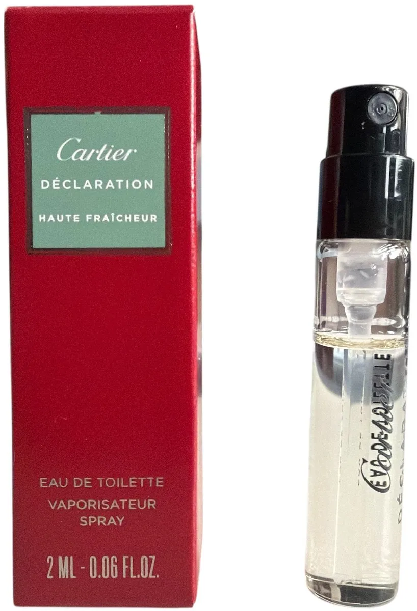 Cartier Declaration Haute Fraicheur Eau de Toilette 2ml