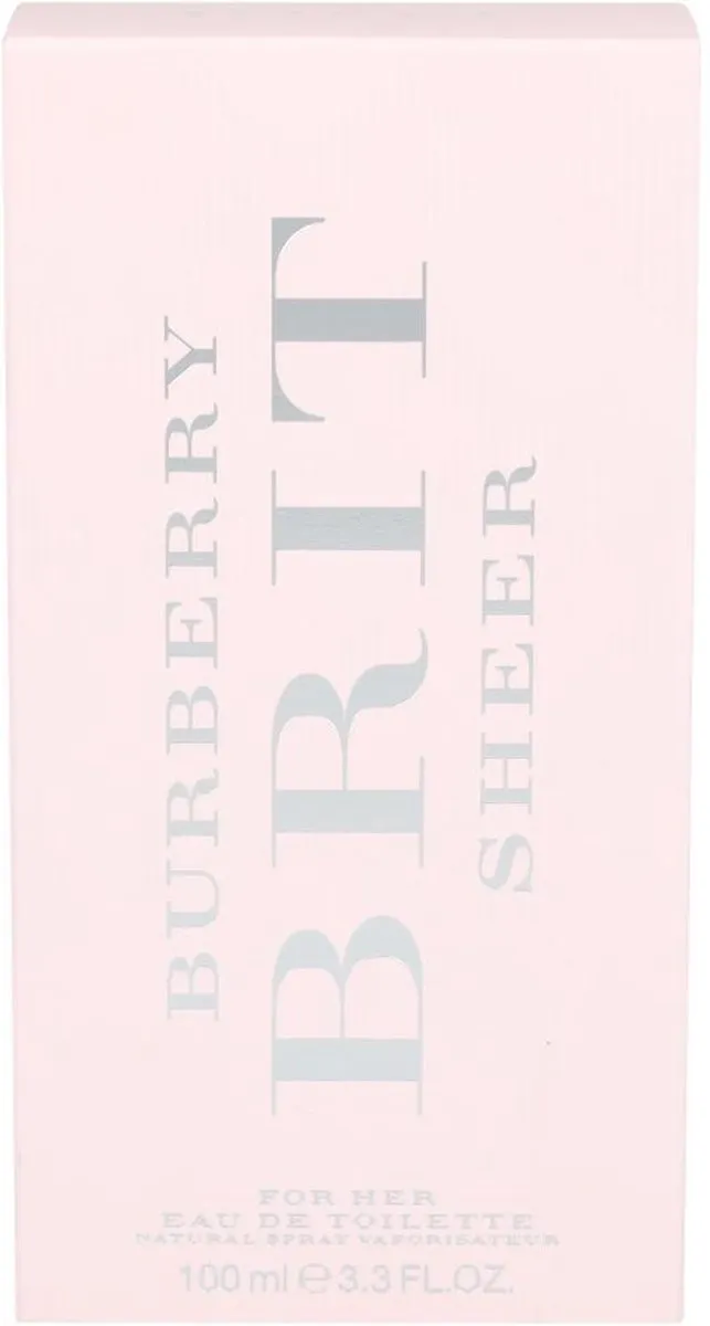 Burberry Brit Sheer Eau de Toilette - 100ml