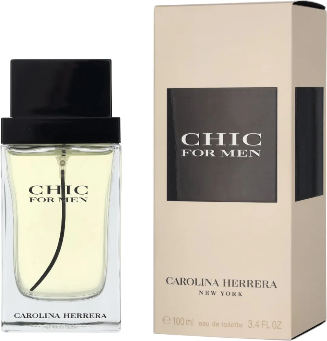 Carolina Herrera Chic for Men Eau de Toilette 100ml - afbeelding 6 van 6