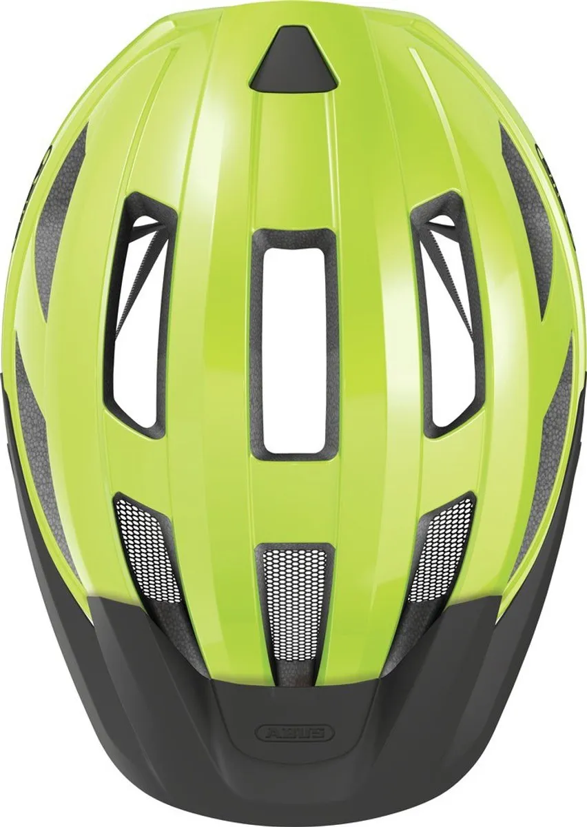 ABUS Macator MIPS Fietshelm L 58-62cm - Signal Yellow - afbeelding 6 van 6