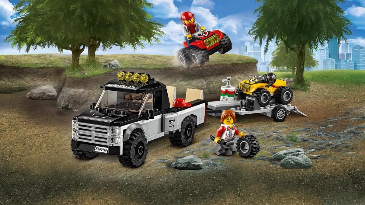 LEGO City ATV Raceteam 60148 - 239 Stukken - afbeelding 3 van 6