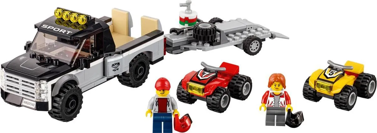 LEGO City ATV Raceteam 60148 - 239 Stukken - afbeelding 2 van 6