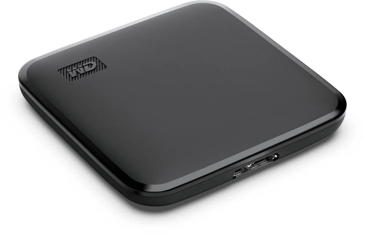 Western Digital Elements SE SSD WDBAYN0010BBK-WESN - 1TB - Zwart