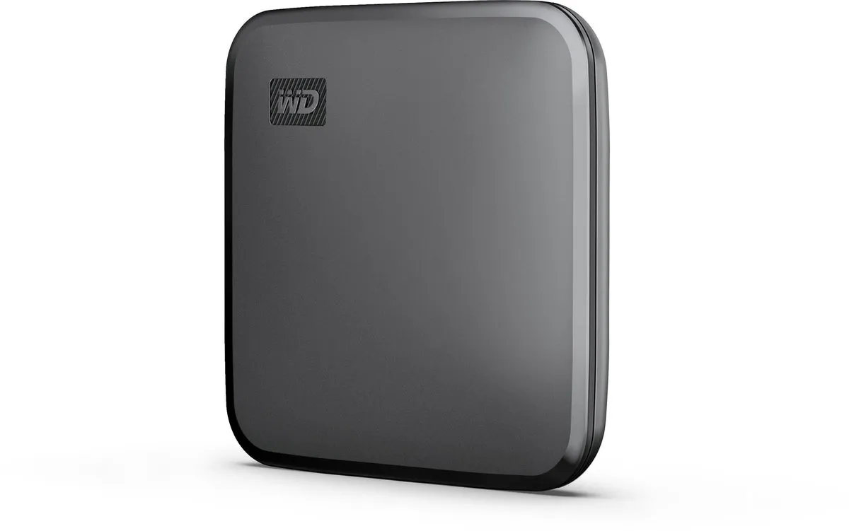 Western Digital Elements SE SSD WDBAYN0010BBK-WESN - 1TB - Zwart