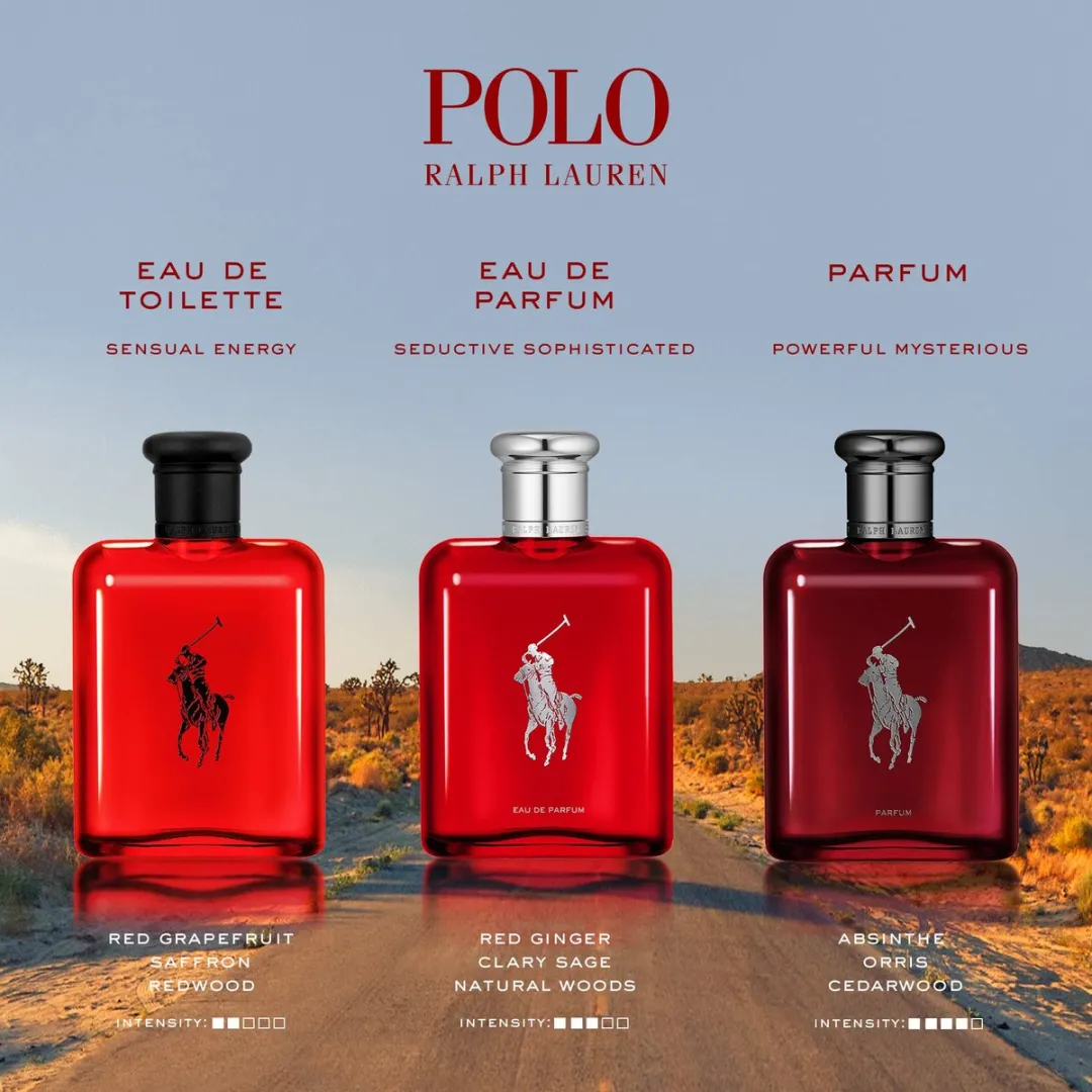 Ralph Lauren Polo Red Eau de Parfum 75ml