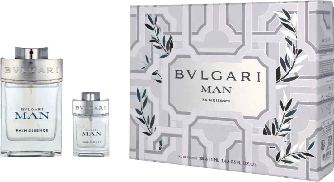 Bvlgari Man Rain Essence Parfumset - 115ml (100ml + 15ml)