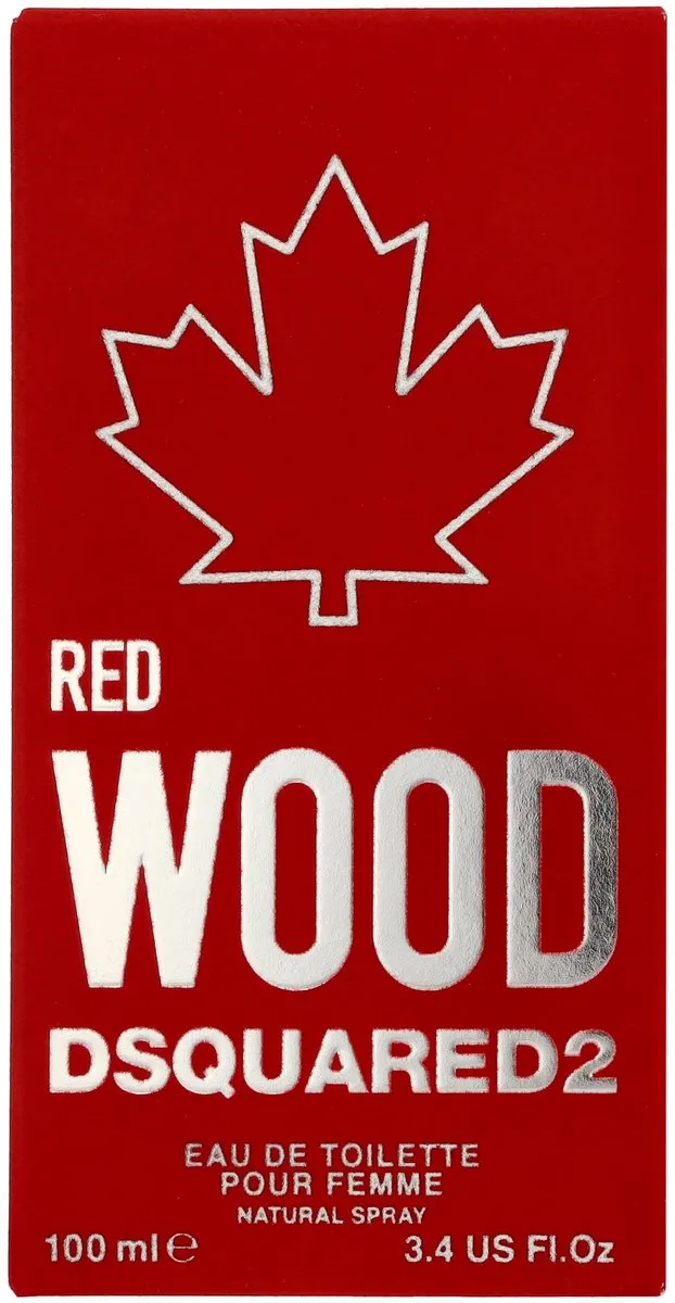 Dsquared2 Red Wood pour Femme Eau de Toilette 100ml