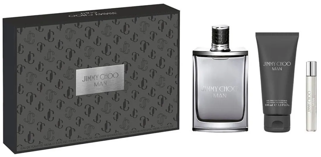 Jimmy Choo JIMMY CHOO MAN Parfumset - 3 Delen - 100ml