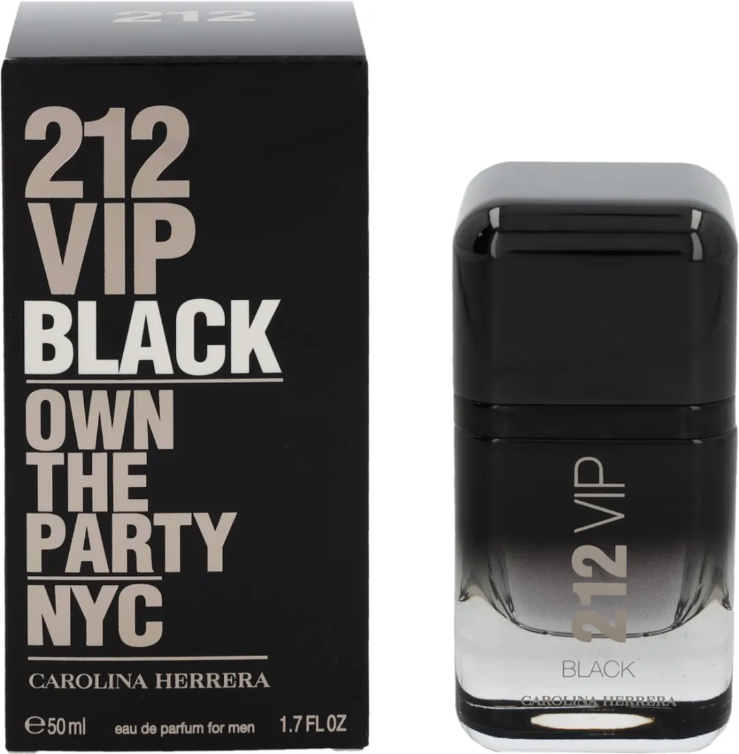 Carolina Herrera 212 VIP Black Eau de Parfum 50ml - afbeelding 6 van 6