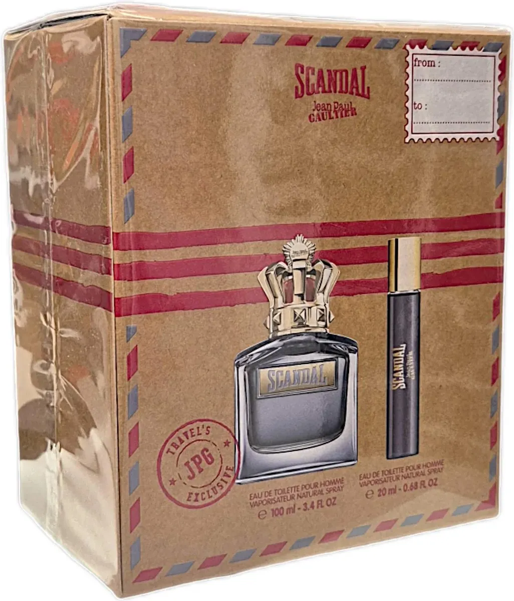 Jean Paul Gaultier Scandal Pour Homme Set - 120ml