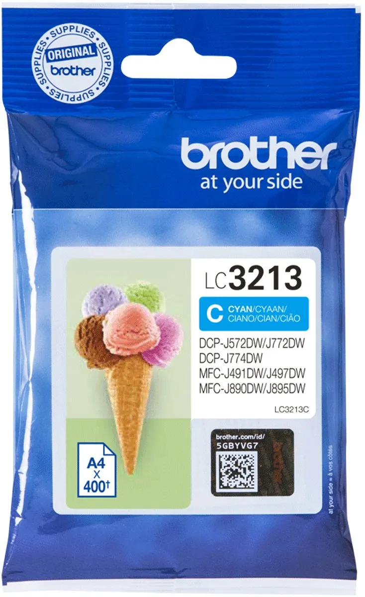 Brother LC3213C XL Cartridge - Cyaan