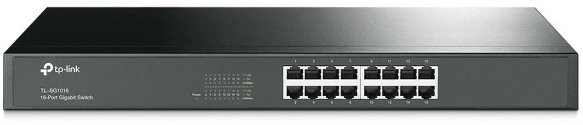 TP-Link TL-SG1016 16-poorts Gigabit Switch - Zwart