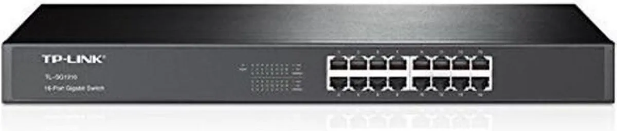 TP-Link TL-SG1016 16-poorts Gigabit Switch - Zwart