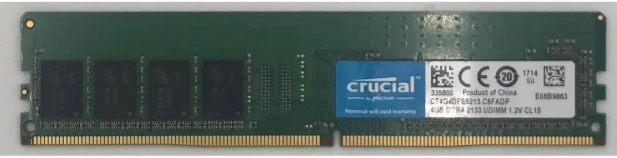 Crucial CT4G4DFS8213 DDR4 4GB 2133MHz