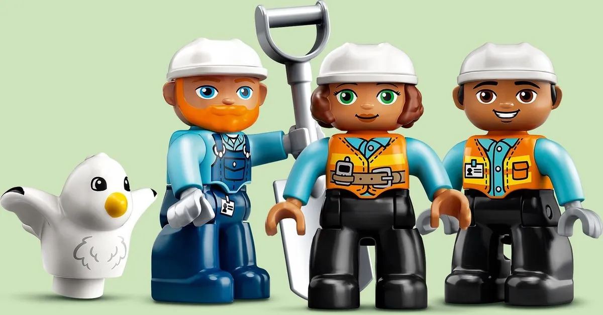LEGO DUPLO Sloopkogel Afbraakwerken 10932 - 56 Stukken - afbeelding 5 van 6