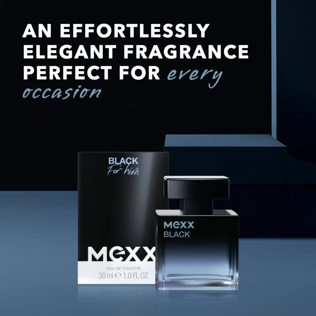 Mexx Black for Him Eau de Toilette 30ml