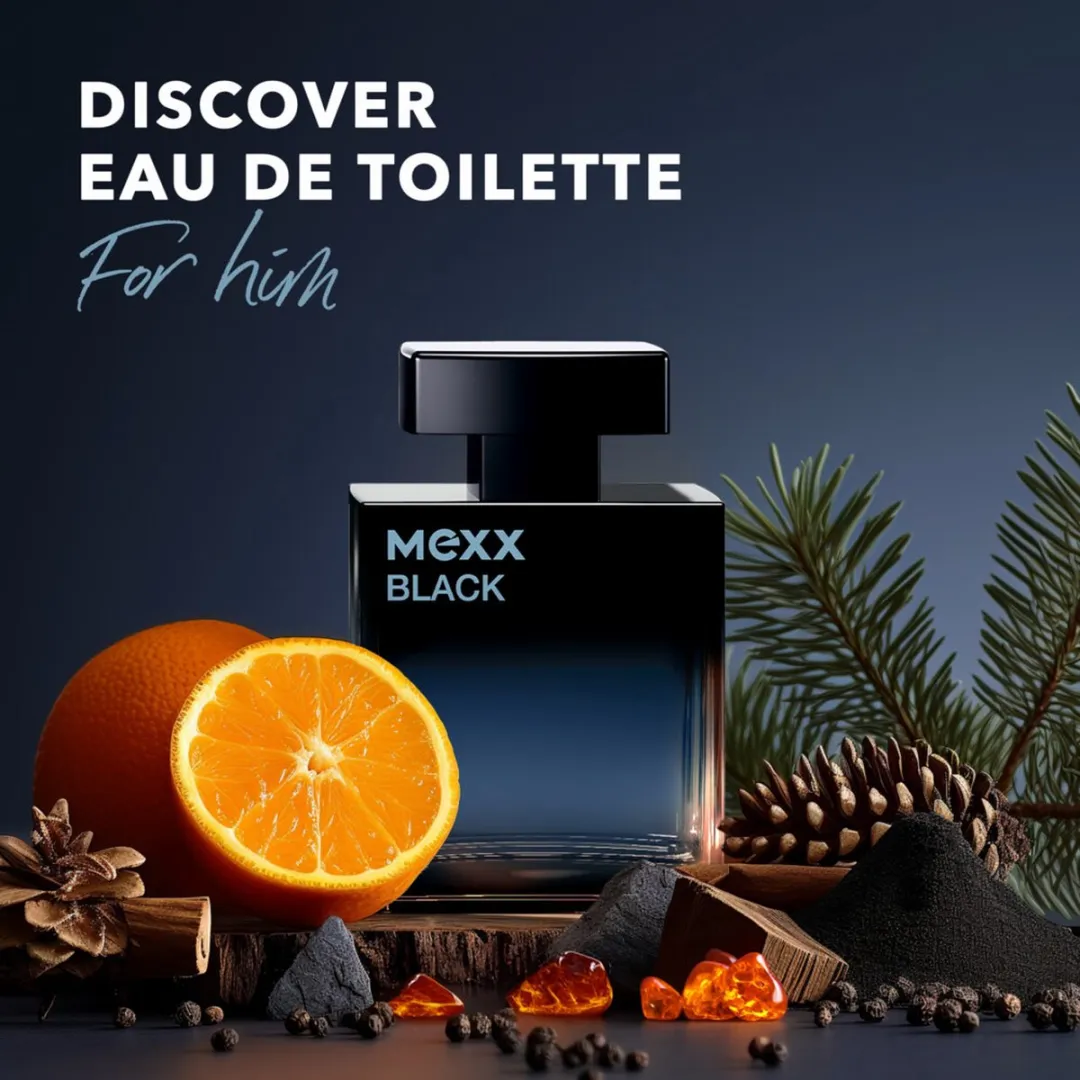 Mexx Black for Him Eau de Toilette 30ml