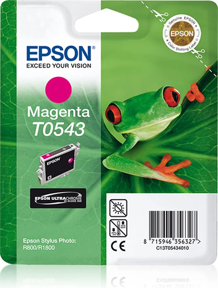 Epson Stylus Photo R800 Magenta RF Tag C13T05434020