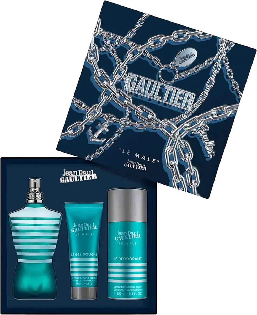 Jean Paul Gaultier Le Male Eau de Toilette Set - 3 Stuks