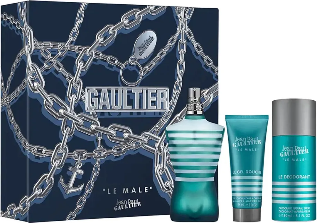 Jean Paul Gaultier Le Male Eau de Toilette Set - 3 Stuks