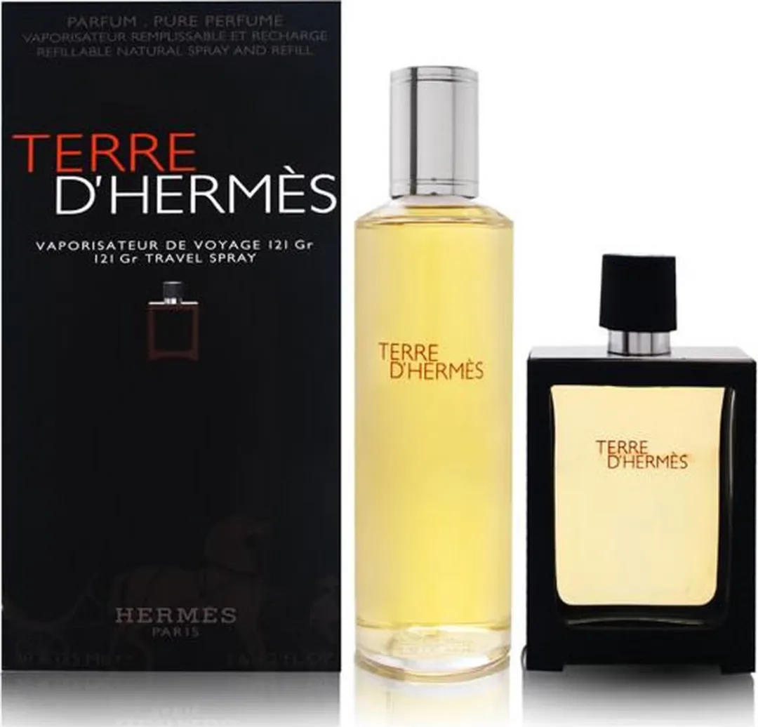 Hermès Terre d'Hermès Parfum 155ml - Navulbare Set