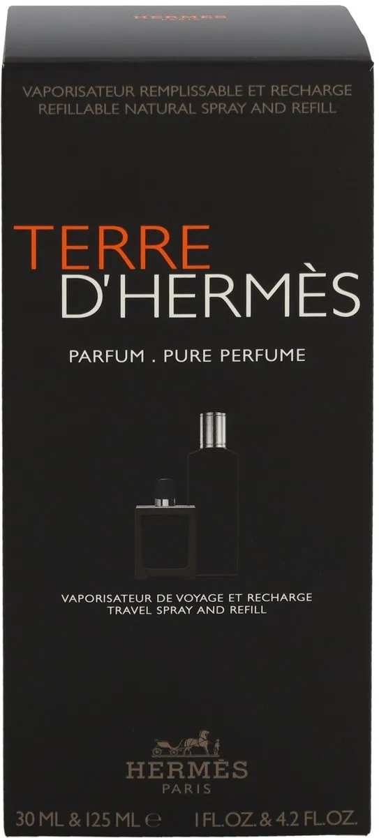 Hermès Terre d'Hermès Parfum 155ml - Navulbare Set