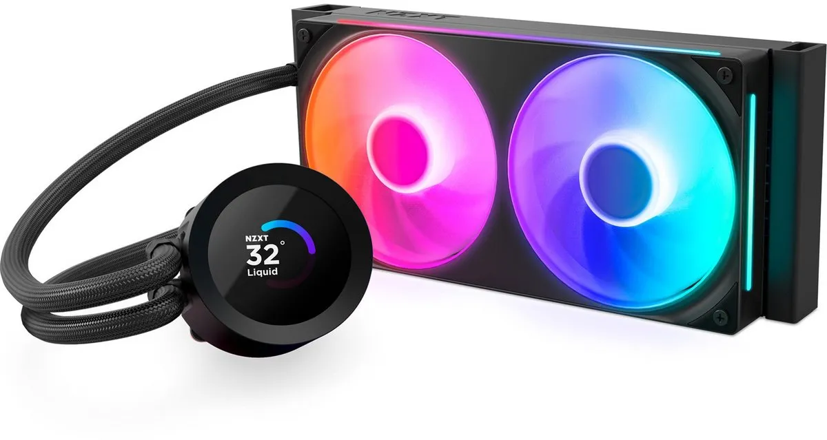NZXT Kraken Plus RGB RL-KR240-B2 - Koelsysteem 240mm - Zwart