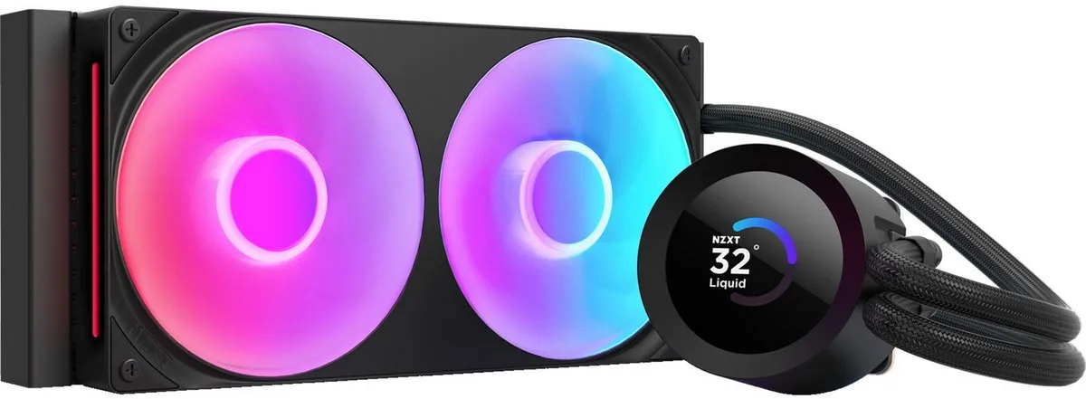 NZXT Kraken Plus RGB RL-KR240-B2 - Koelsysteem 240mm - Zwart