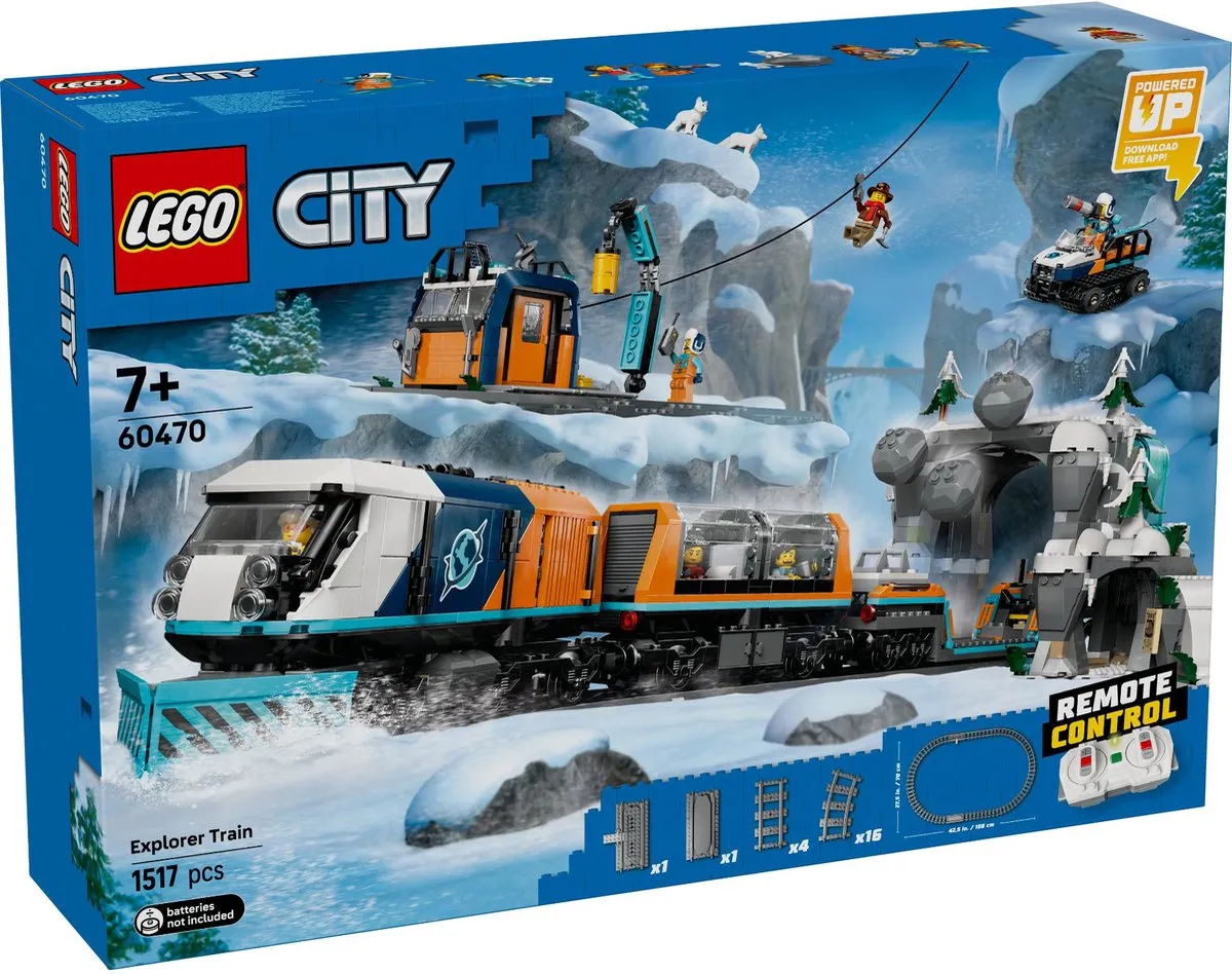 LEGO City Onderzoekstrein Noordpool 60470