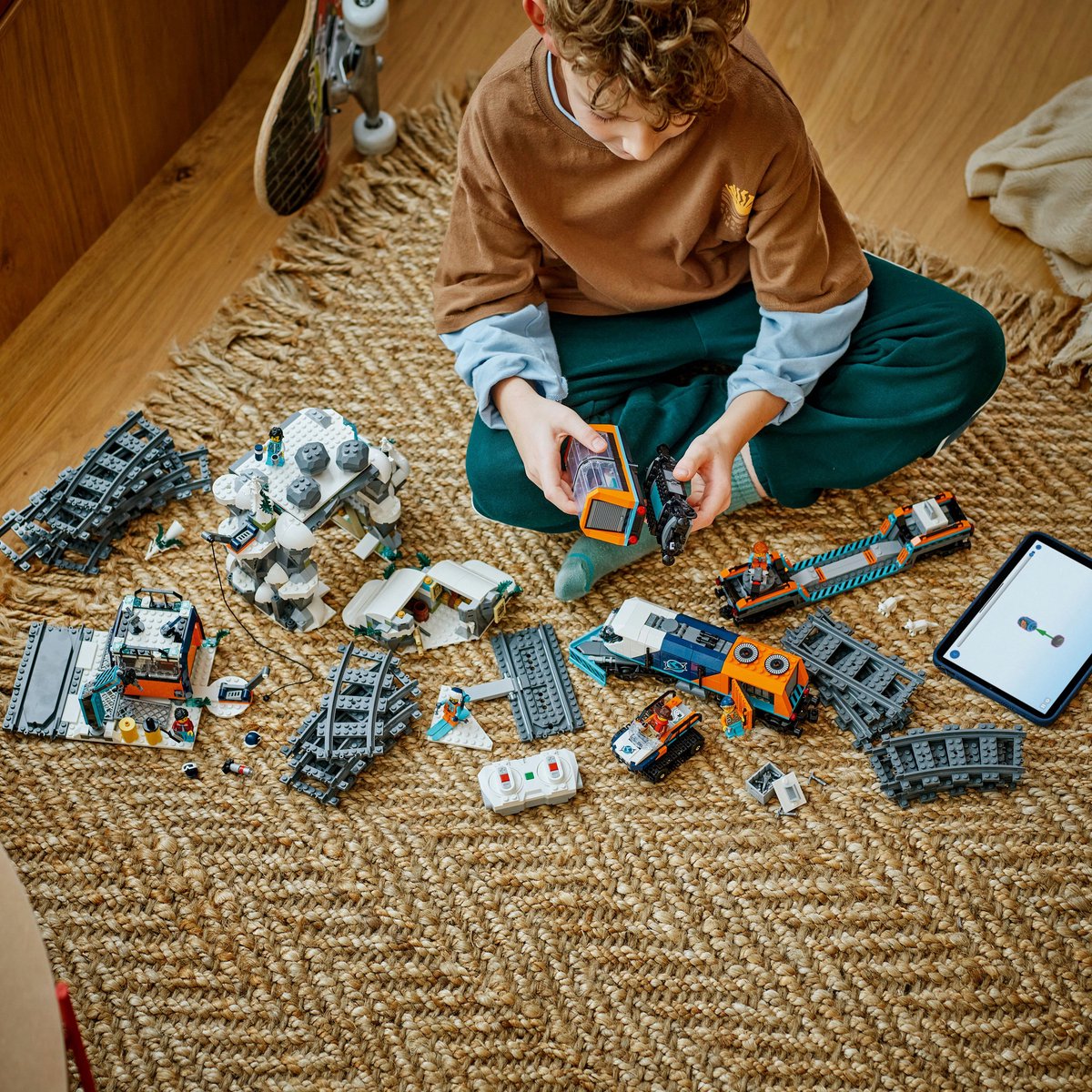 LEGO City Onderzoekstrein op de Noordpool Voertuig Speelgoed - 60470