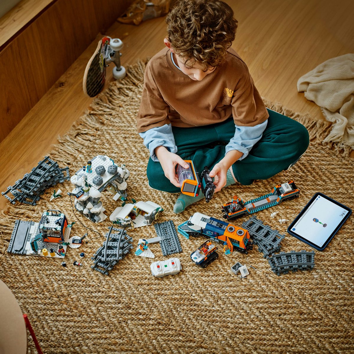 LEGO City Onderzoekstrein op de Noordpool Voertuig Speelgoed - 60470