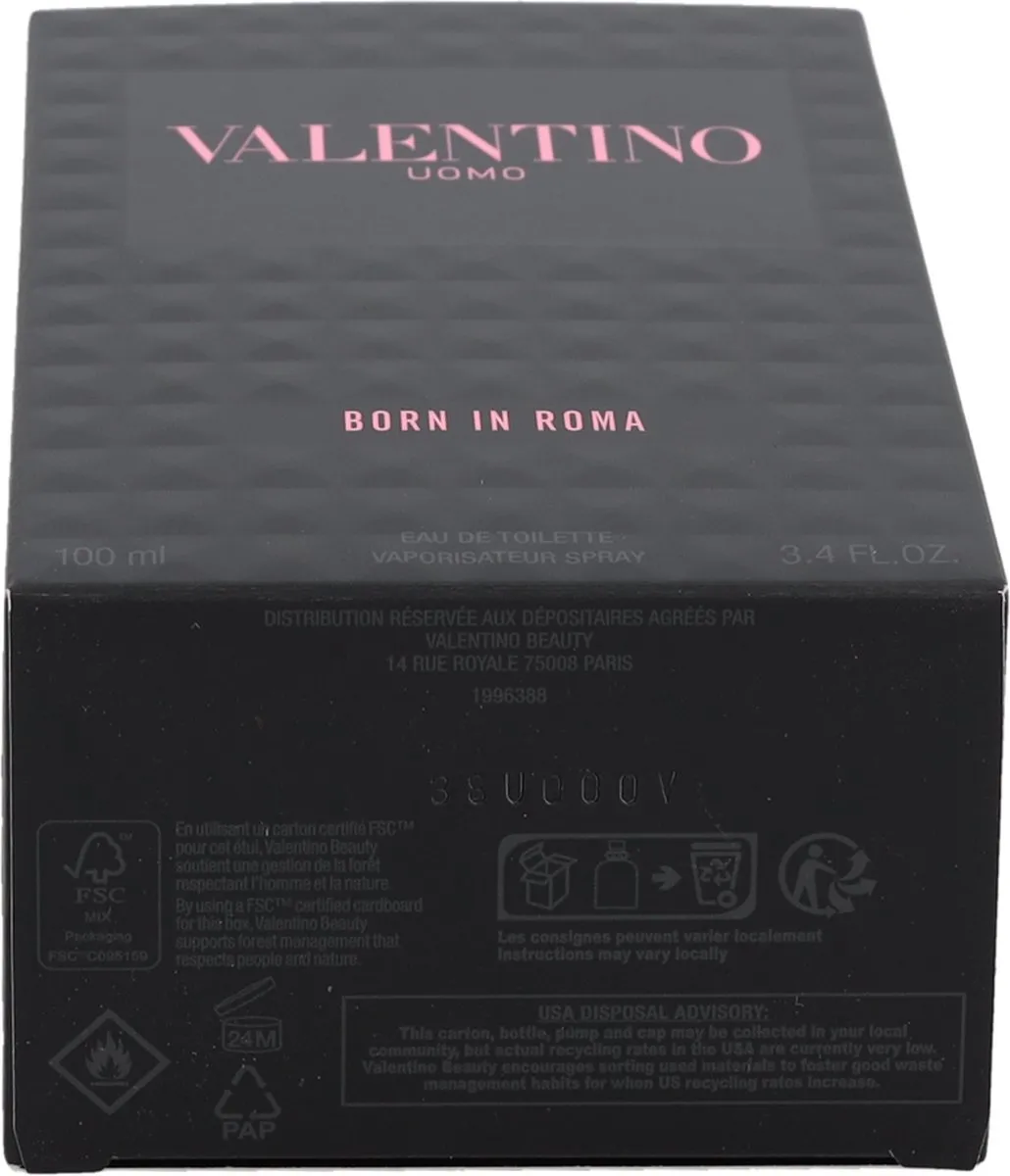 Valentino Uomo Born in Roma Herenparfum 100ml