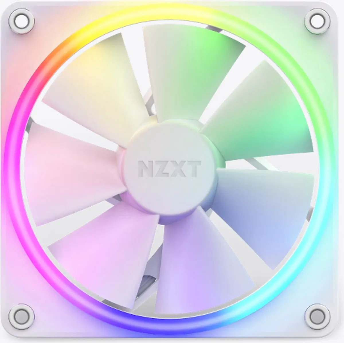 NZXT F120RGB Ventilatoren 3x120mm - Wit