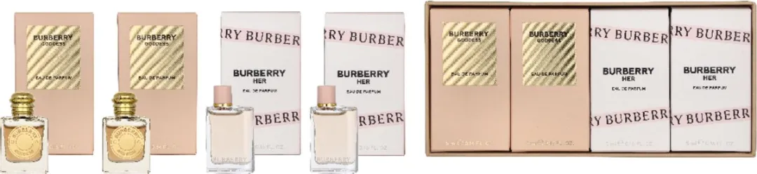 Burberry Ladies Miniatures Set - Goddess & Her 20ml (4x5ml)
