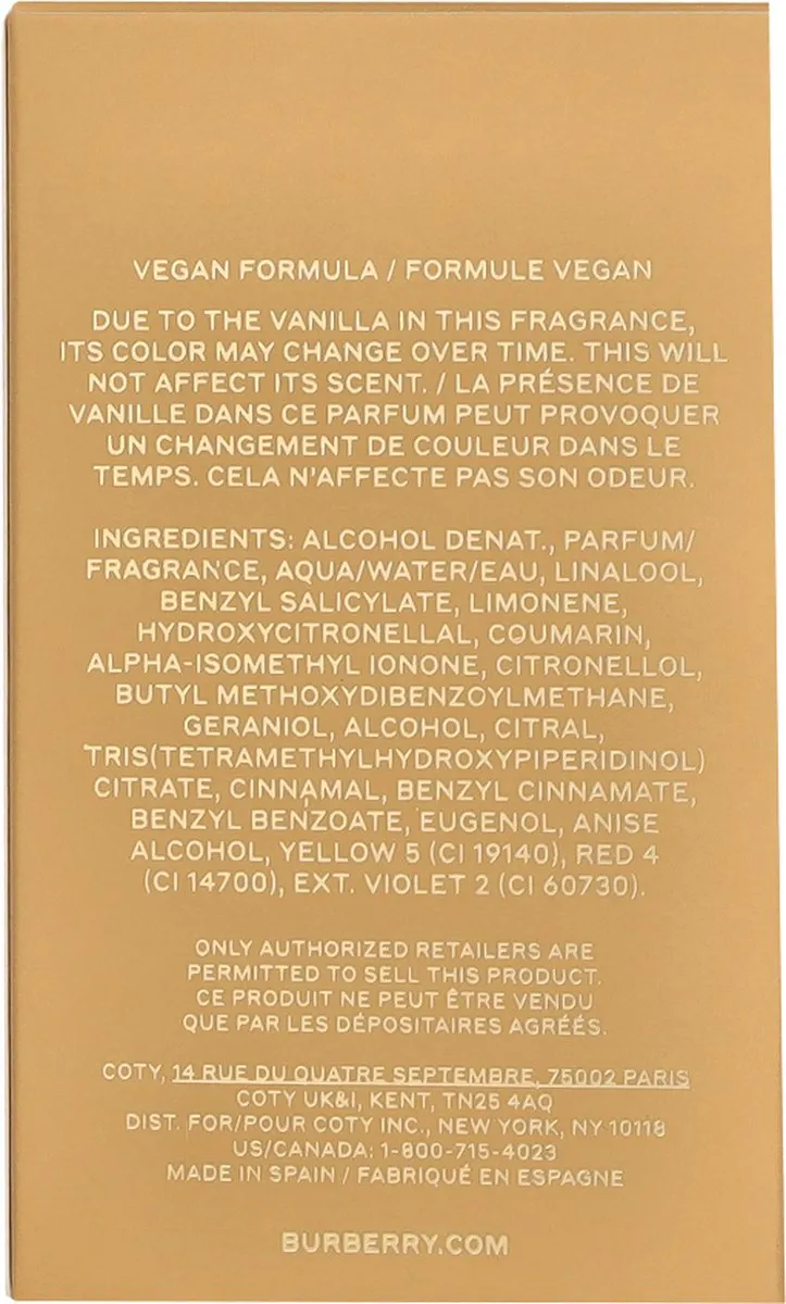 Burberry Goddess Intense Eau de Parfum 50ml