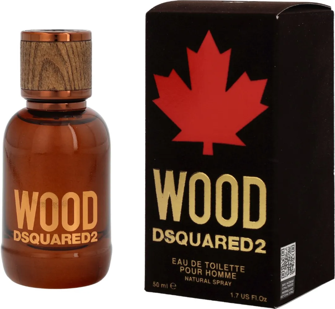 Dsquared2 Wood Pour Homme Eau de Toilette 50ml - afbeelding 6 van 6