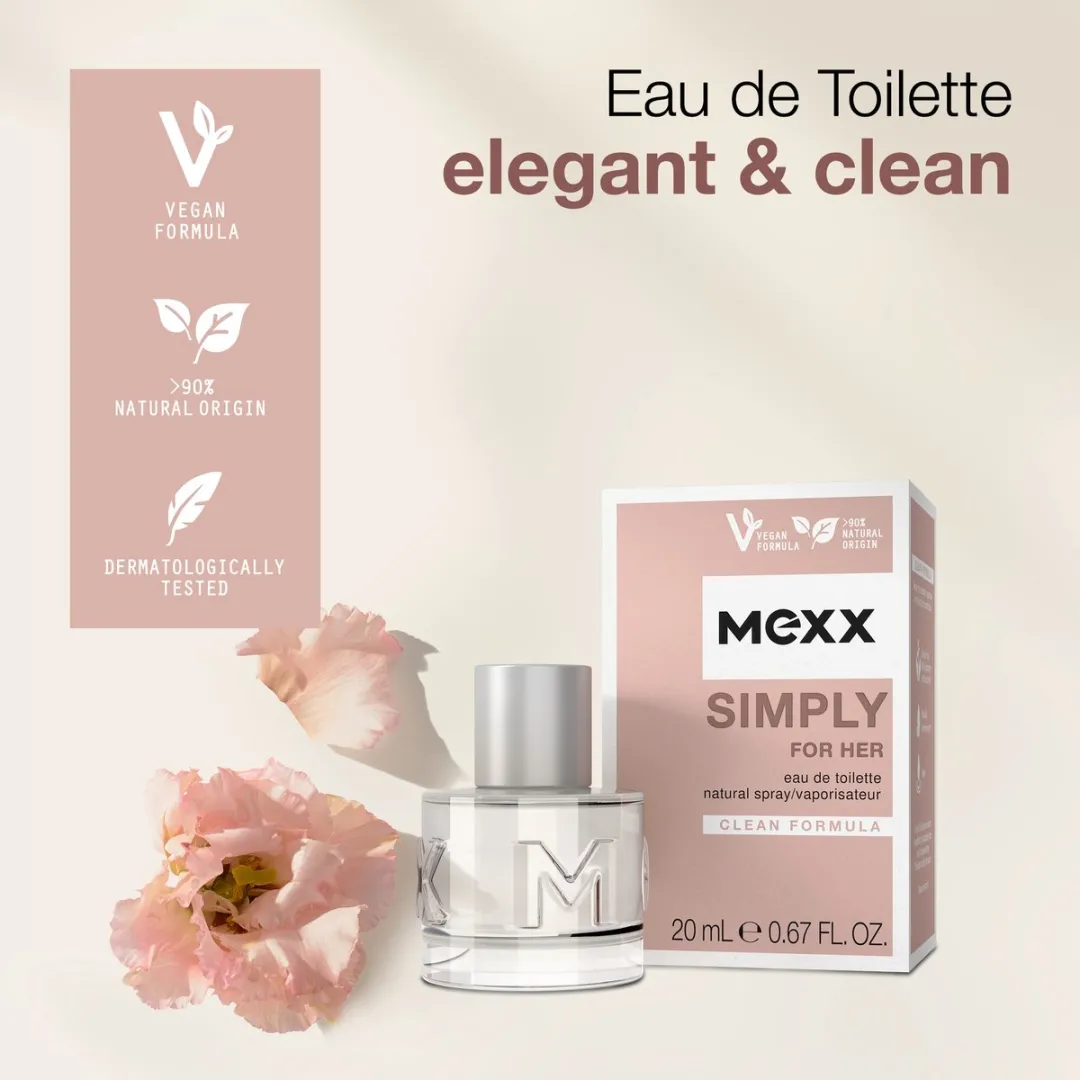 Mexx Simply for Her Eau de Toilette 20ml