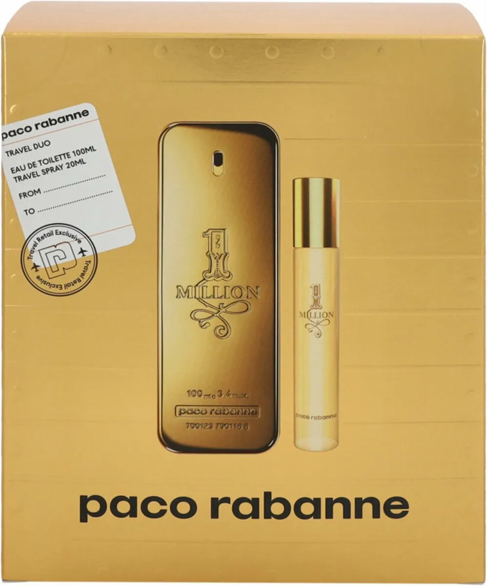 Paco Rabanne 1 Million Eau de Toilette Geschenkset 120ml
