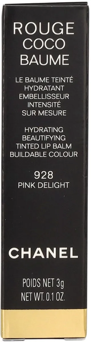 Chanel Rouge Coco Baume Teinte Pink Delight 928 - 3ml - afbeelding 6 van 6