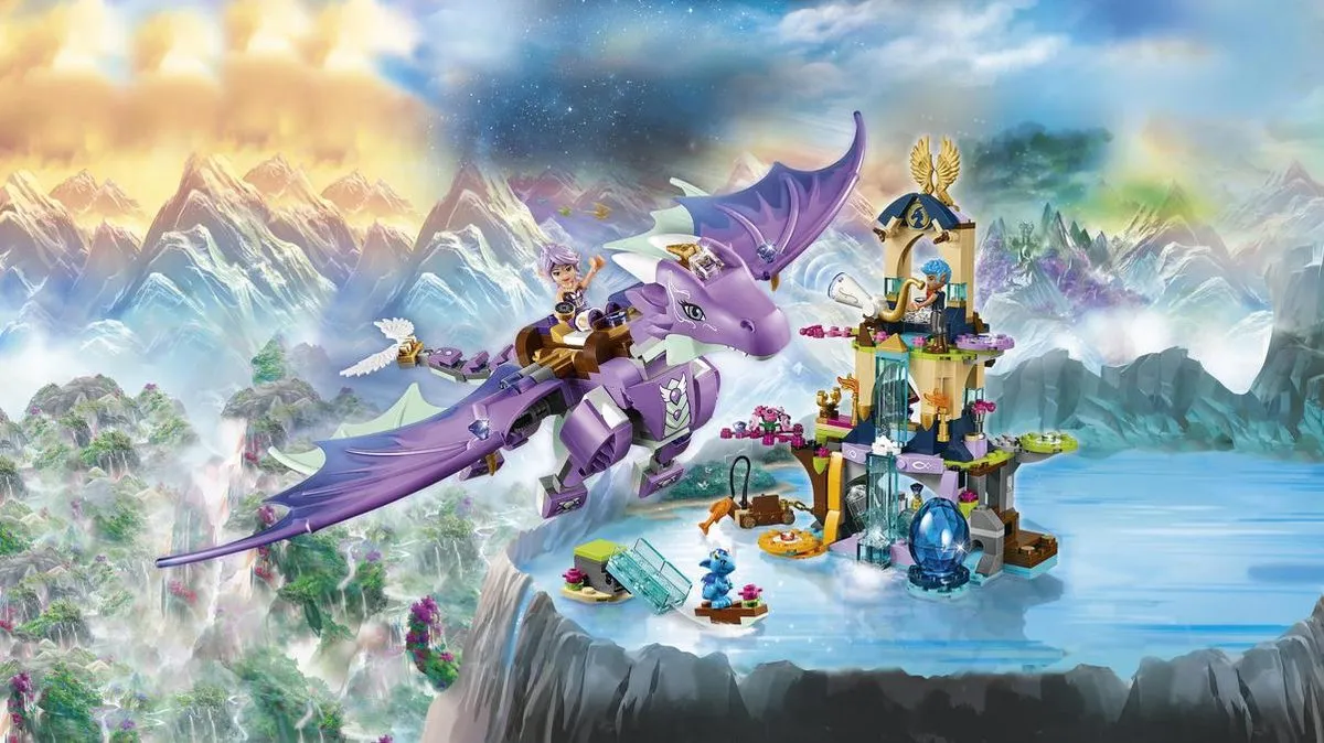 LEGO Elves Het Drakenreservaat 41178 - 585 Stukken - Multicolor - afbeelding 4 van 6