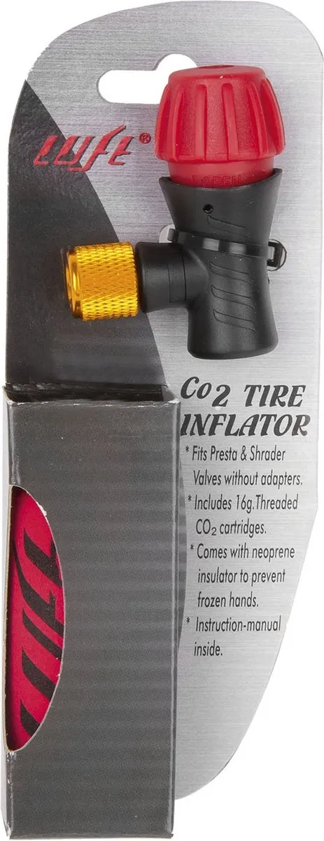 Dunlop CO2 Pomp - Rood