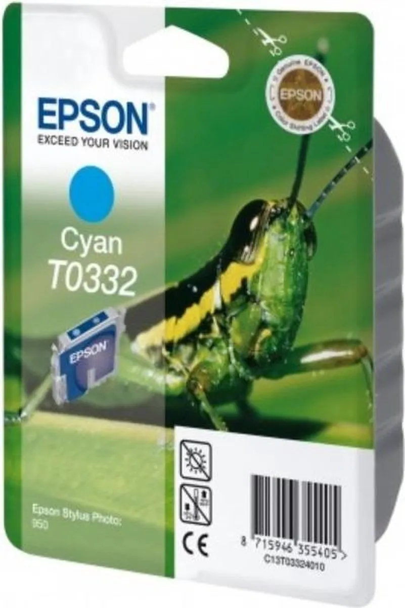 Epson T332 Cyaan Inktcartridge